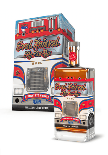 3. Evel Knievel Big Red Rye Whiskey Voucher - Evel Spirits Shop