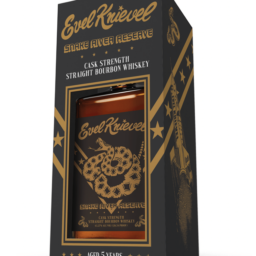 4. Snake River Reserve Cask Strength Whiskey Voucher - Evel Spirits Shop
