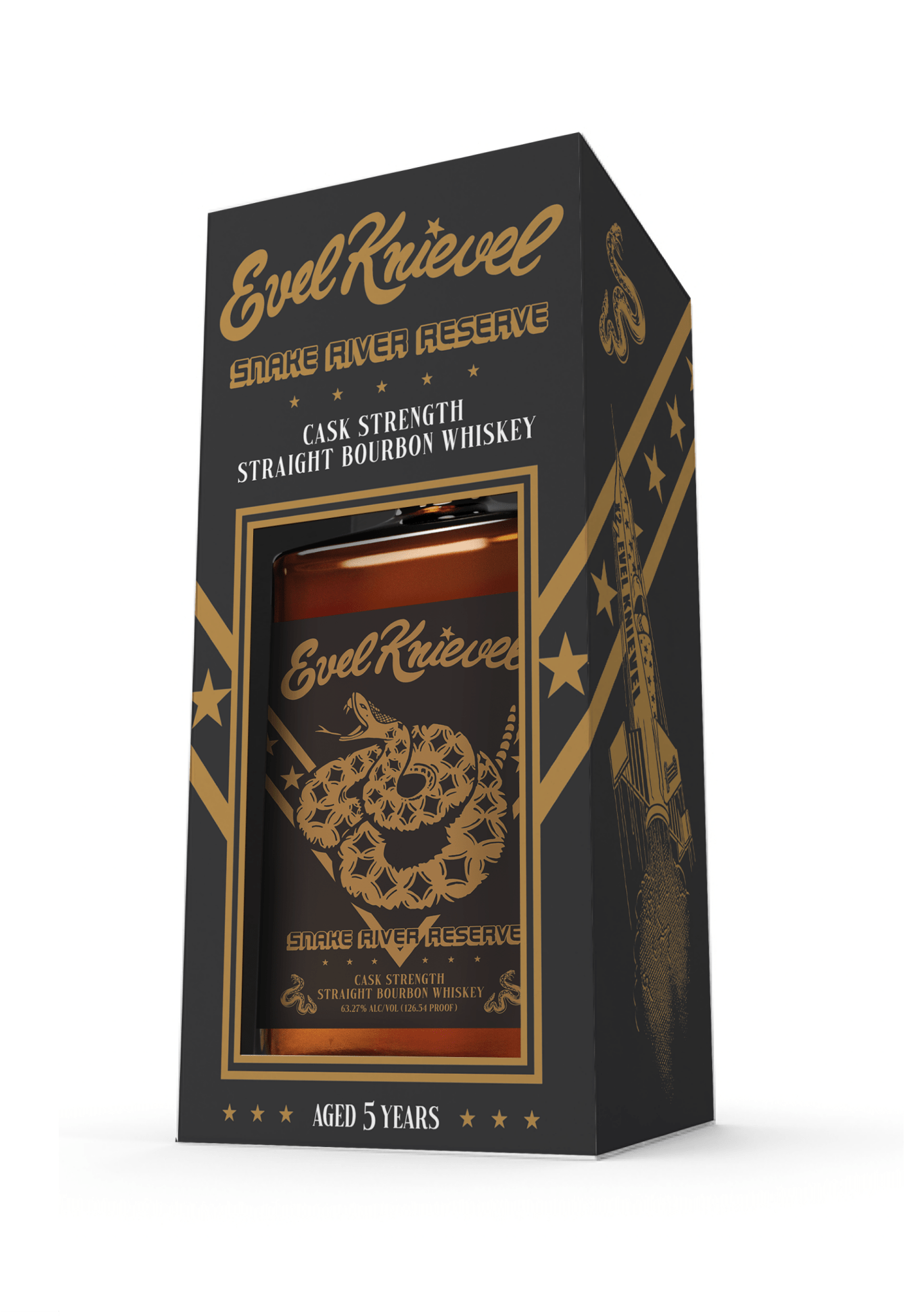 4. Snake River Reserve Cask Strength Whiskey Voucher - Evel Spirits Shop